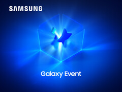 Convite da Samsung para seu próximo evento Galaxy Unpacked. (Fonte da imagem: Samsung - editado)
