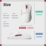 Dimensões do Keychron G4