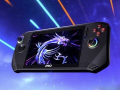 Parece que a MSI está preparando o lançamento de seu terceiro dispositivo portátil de 7 polegadas para jogos. (Fonte da imagem: MSI)