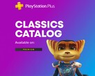 Catálogo da PS Plus Premium Classics mostrando o jogo de PS3 Ratchet & Clank (Fonte da imagem: Sony PlayStation com edições)