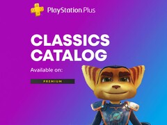 Catálogo da PS Plus Premium Classics mostrando o jogo de PS3 Ratchet &amp;amp; Clank (Fonte da imagem: Sony PlayStation com edições)
