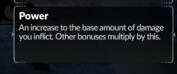 Na foto: Uma descrição mais detalhada de um atributo importante em Hades II, Power. (Fonte da imagem: Supergiant Games)
