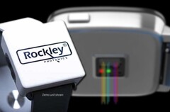 A plataforma de sensores biomarcadores Rockley Photonics utiliza tecnologia laser para melhorar as leituras dos sensores. (Fonte de imagem: Rockley - editado)