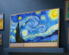 A Hisense Mural TV R8K imita uma obra de arte. (Fonte da imagem: Hisense)