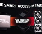 A Memória de Acesso Inteligente poderia proporcionar um aumento de desempenho para uma gama mais ampla de configurações de hardware (Fonte de imagem: AMD)