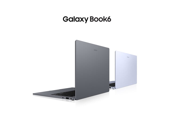 Duas opções de cores do Galaxy Book 6