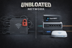 Roteador do provedor vs. rede OpenWRT