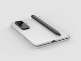 O Surface Duo 2 terá câmeras voltadas para trás, entre outras mudanças em comparação com o modelo atual. (Fonte da imagem: Windows United &amp; Jonas Daehnert)