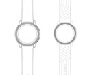OnePlus arquivou esboços de dois smartwatches no DPMA. (Fonte da imagem: DPMA)