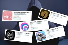 Entre esses cinco aplicativos afetados, até 900.000 usuários podem ter sido afetados (Fonte da imagem: M.A.D. Mobile - editado)