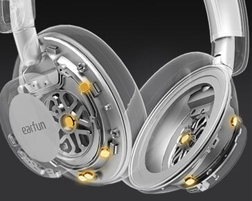 Conjunto de 8 microfones.