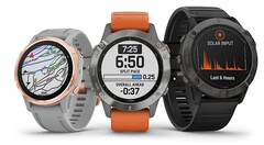 A versão beta 26.82 já está disponível para a série Fenix 6 com algumas mudanças em relação ao seu antecessor. (Fonte da imagem: Garmin)