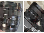 Imagens vazadas da lente Fujinon XF8mm f/3.5 R WR revelam um tamanho compacto e um anel de abertura manual. (Fonte da imagem: Fuji Rumors)