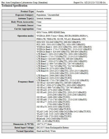 O Infinix "GT 20 Pro" aparece no site da FCC. (Fonte: FCC via MySmartPrice)