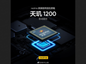 Um cartaz de 1200 realme/dimensidade vazado. (Fonte: Weibo)