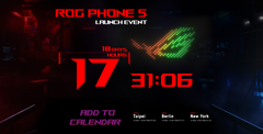 O ROG Phone 5 será lançado em breve. (Fonte: Asus)