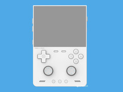 Um suposto visual do próximo TrimUI Brick. (Fonte da imagem: via Retro Gaming With Deadfred)