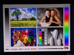 Ângulos de visão amplos do OLED