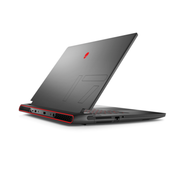 Alienware m17 R5 lateral (imagem via Dell)