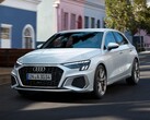 Uma imagem renderizada lançada pela Motor1 imagina o exterior de um possível modelo e-tron do Audi A3 (Imagem: Audi)