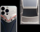 O Apple iPhone 15 Pro Max e o Samsung Galaxy S24 Ultra receberam uma transformação interessante da Caviar. (Imagem: Caviar)
