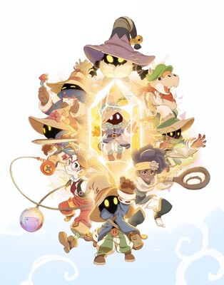 Arte-final de Final Fantasy IX: The Black Mages' Legacy (Fonte da imagem: Ecran Total, conta Gershwin Impact Bluesky)