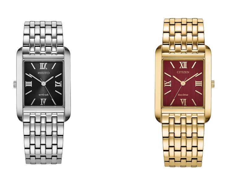 O Citizen BJ6570-50E (à esquerda) e o Citizen BJ6572-54X (à direita)