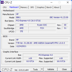 Placa principal CPU-Z