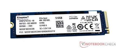 sSD de 512 GB da Kingston