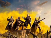 Um grupo de soldados em Helldivers 2. (Fonte da imagem: Arrowhead) 