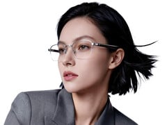 Os óculos inteligentes pesam apenas 26,5 gramas. Na foto: uma imagem promocional mostrando uma das opções de armação dos wearables.