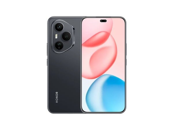 Honor 400 Pro em Midnight Black. (Fonte da imagem: Honor)