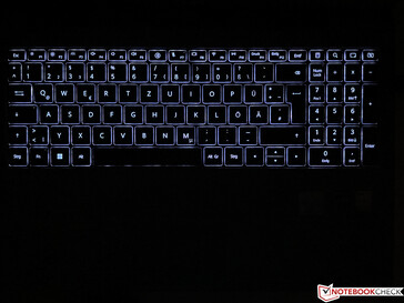 Iluminação do teclado