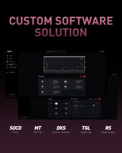 Os teclados Iqunix HE são alimentados por um software baseado na Web rico em recursos. (Fonte da imagem: Iqunix)
