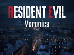Banner do jogo Resident Evil Veronica exibido