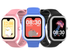 O smarwatch Rogbid K1 vem em três cores - rosa, azul e preto (foto). (Fonte da imagem: Rogbid)