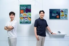 Duas figuras centrais por trás do desenvolvimento do Color E-Paper da Samsung (Fonte da imagem: Samsung)