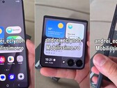 Um Galaxy Z Flip 7 em funcionamento aparece em um vídeo prático que vazou e foi excluído rapidamente (Fonte da imagem: @andrei_eclynoh)