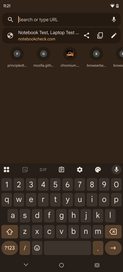 Teclado na vertical