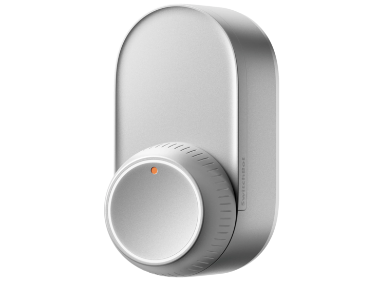 O SwitchBot Lock Ultra prateado. (Fonte da imagem: SwitchBot)