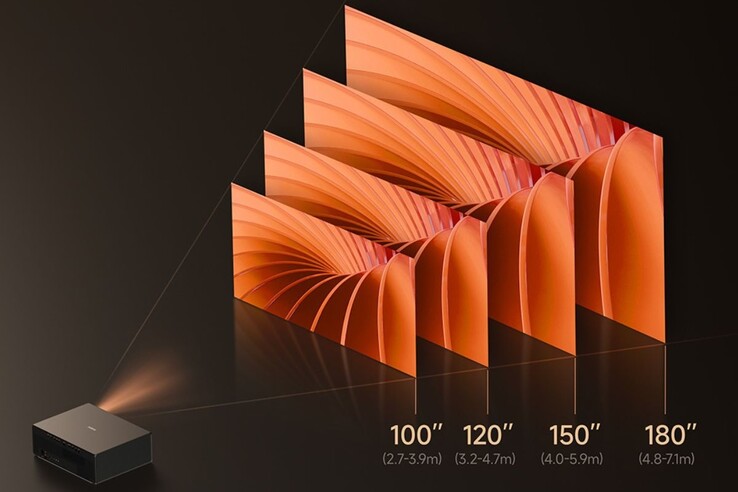 O projetor de cinema a laser Xgimi V10