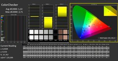 CalMAN: ColorChecker (calibrado)