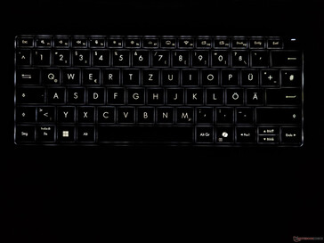 Iluminação do teclado