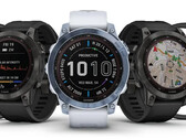 A série Fenix 7 recebeu vários novos recursos de fitness com sua última atualização estável. (Fonte da imagem: Garmin)