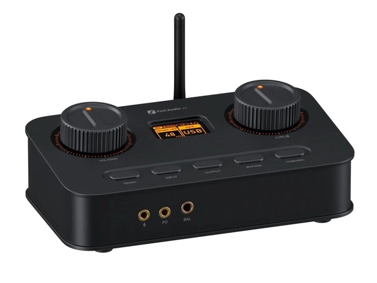 DAC e AMP para fones de ouvido Fosi Audio K7.