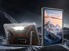 O R9 Plus é um novo tablet Android com uma lanterna dedicada (Fonte da imagem: Hotwav)