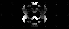 A nova interface Glyph Matrix do Phone (3). (Fonte da imagem: Nothing)