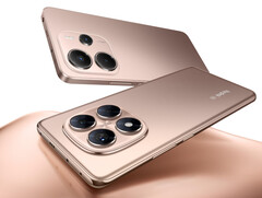 A Xiaomi agora oferece a cor Sand Gold em todos os aparelhos, exceto no Redmi Note 14 5G. (Fonte da imagem: Xiaomi)