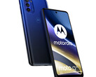 A Moto G51 estará disponível em Prata Brilhante e Azul Índigo. (Fonte da imagem: Motorola)