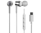Os fones de ouvido USB-C ATH-CKD30C da Audio-Technica vêm com um DAC de alta qualidade e quatro tamanhos de pontas auriculares.